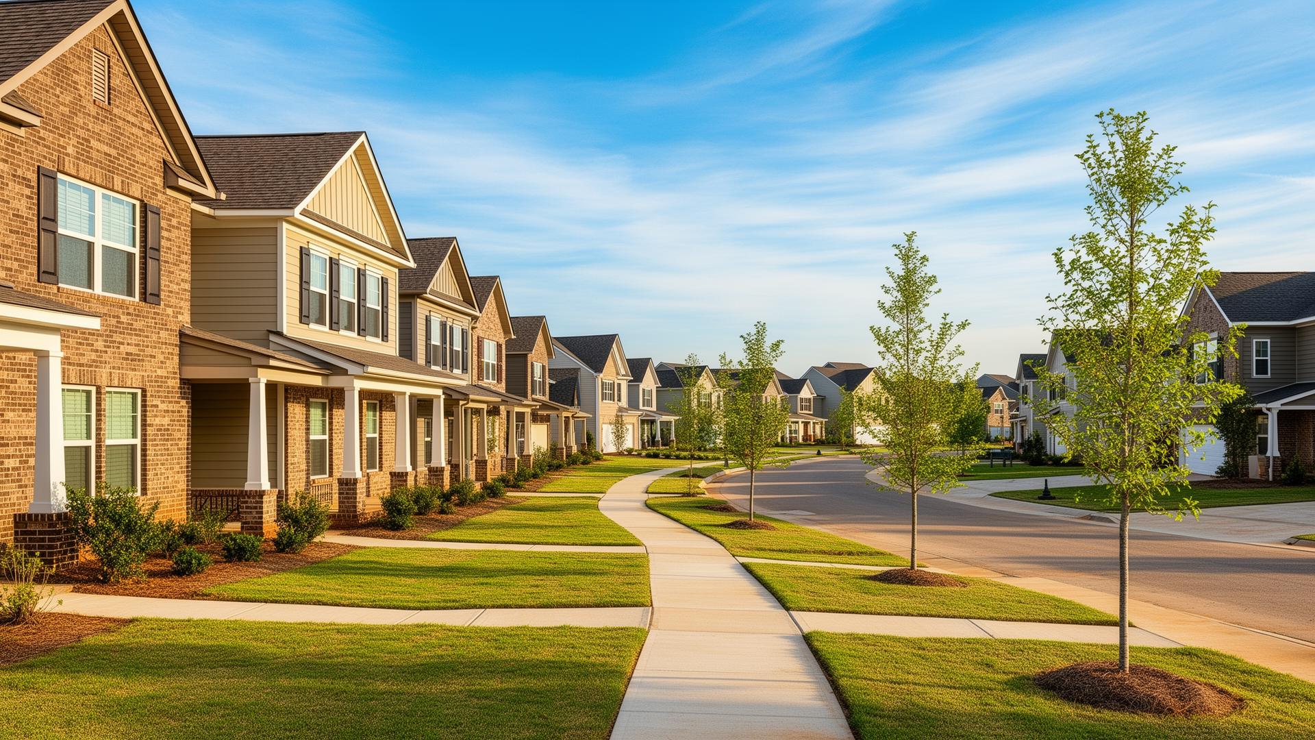 Harvest neighborhood in the Huntsville, Alabama metro area